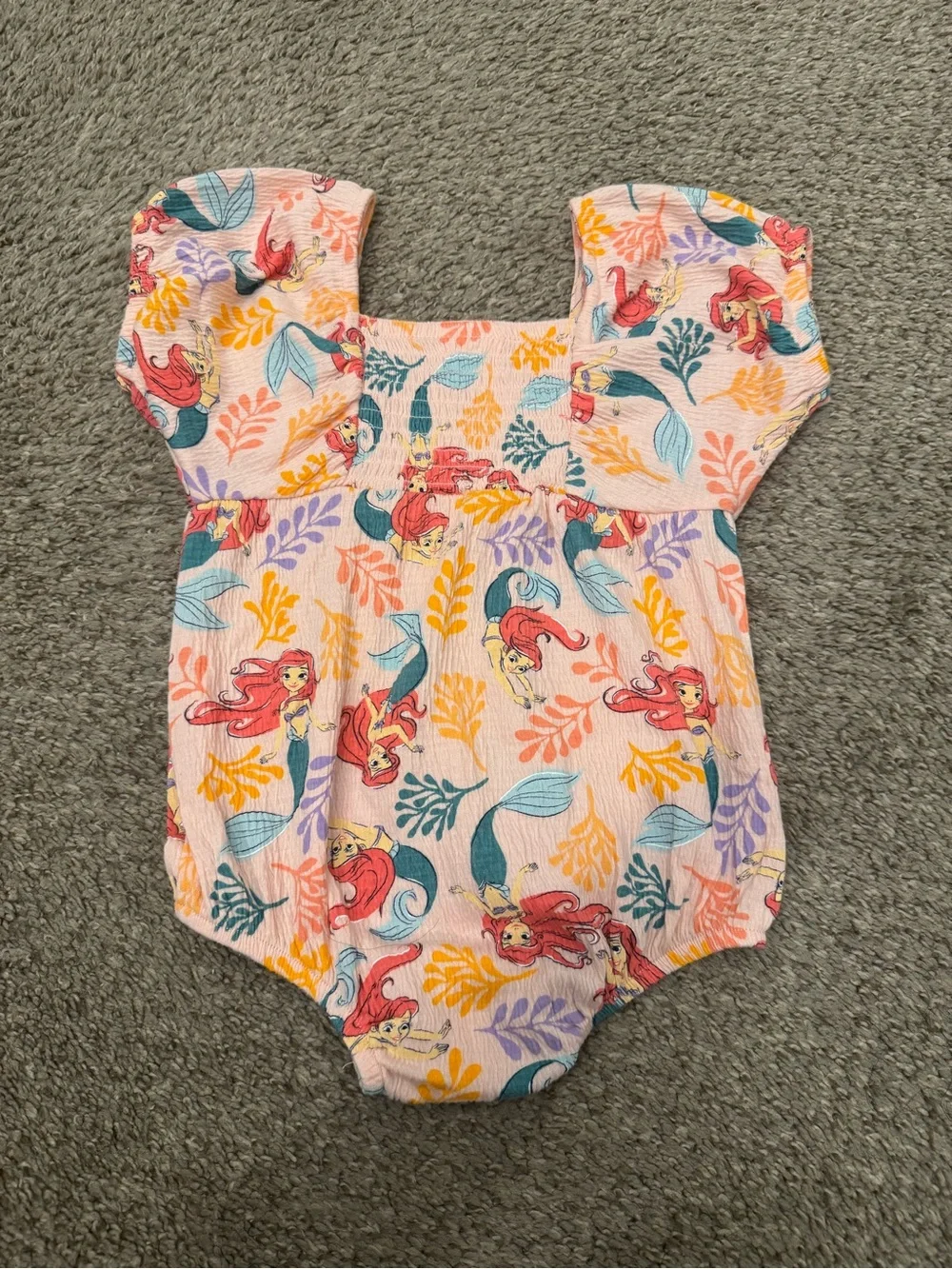 Disney Baby Little Mermaid romper Size 18M